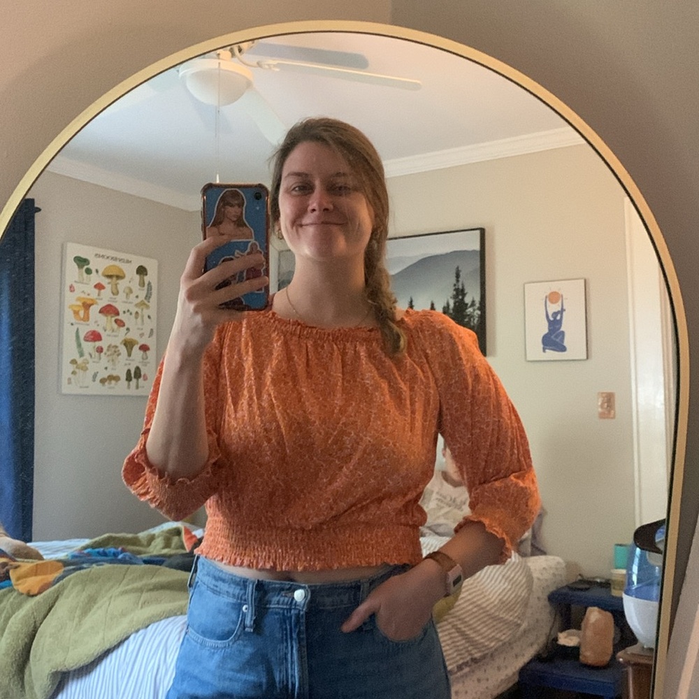 Cynthia Rowley Peasant Top
